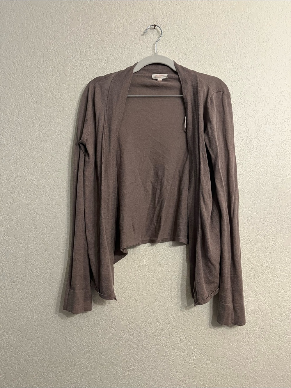 Y2K draped cardigans Ambiance Taupe Brown